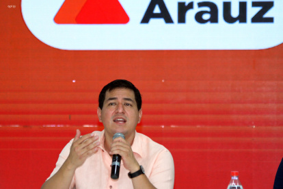 Andrés Arauz no podrá ejercer su derecho al voto porque no cambió de recinto electoral.