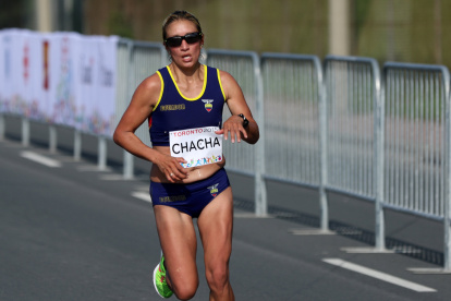La experimentada fondista Rosalba Chacha disputará en Tokio sus terceros Juegos Olímpicos.