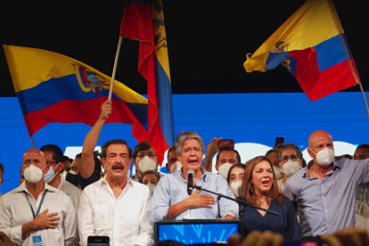 Guillermo Lasso es el presidente electo, según el escrutinio del CNE.
