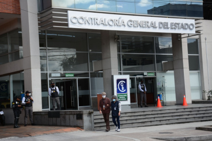Edificio. Desde octubre de 2019 los funcionarios de la Contraloría fueron a varias dependencias tras el incendio.