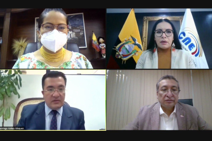 La asignación de los recursos de aprobó con los votos de la presidenta del CNE, Diana Atamaint, y los consejeros Esthela Acero y José Cabrera.