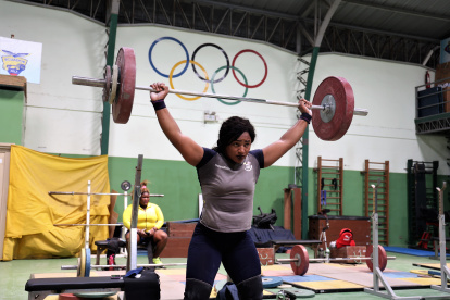 Tamara Salazar, en los 87 kg, está en la zona de clasificación a Tokio.