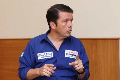 Francisco Jiménez es legislador electo por el distrito 2 de Guayas.