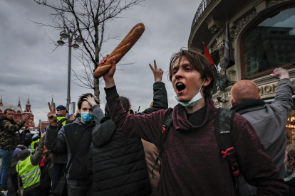 e prevé que se celebren concentraciones no autorizadas en apoyo de Alexei Navalny en toda Rusia.
