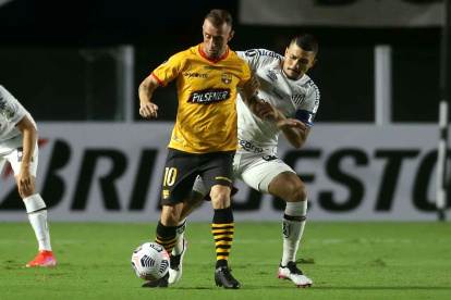 Damián Díaz fue una de las figuras en el triunfo de Barcelona.