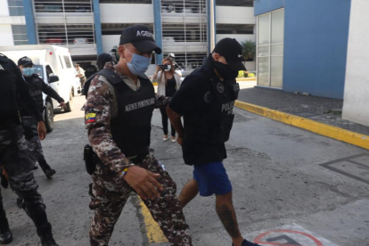 Los presuntos involucrados en el asesinato del presentador acudieron al Cuartel Modelo para rendir su versión.