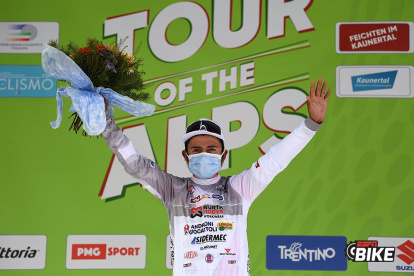 Cepeda brilló este jueves en la etapa 4 del Tour de los Alpes tras mantener el maillot blanco de los jóvenes (tiene 22 años) al cerrar quinto en la cuarta etapa y 4° en la general.