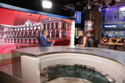 El presidente electo brindó una entrevista al programa Contacto Directo de Ecuavisa.