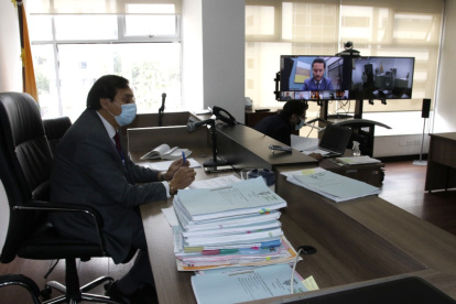 Audiencia. La decisión de dictar o no prisión contra Yunda está en manos del presidente de la Corte de Pichincha Wladimir Jhayya.