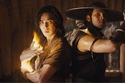 Escena de Mortal Kombat.