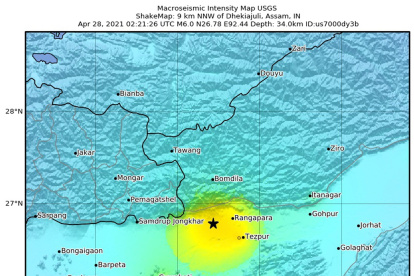 Terremoto en la India cobra decenas de víctimas mortales.