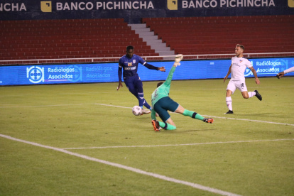 José Fajardo marcó su primer gol de la temporada en Casa Blanca.