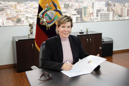 Margarita Hernández ocupa el cargo de superintendente de Economía Popular y Solidaria desde 2018.