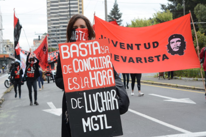 Sindicatos marcharon esta mañana con motivo del Primero de Mayo.