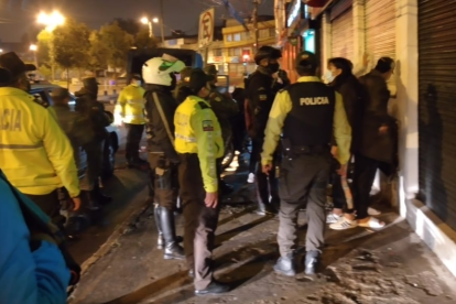 Operativo en los Distritos Manuela Sáenz y Los Chillos, el fin de semana.