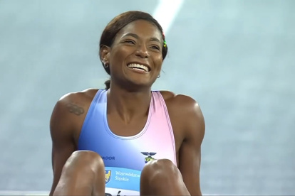 Landázuri dijo que se retiraba del atletismo en febrero y el fin de semana consiguió el boleto a Tokio y un bronce Mundial.