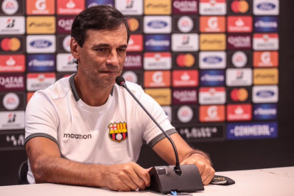 DT Fabián Bustos: "Para nosotros todos los partidos son importantes".