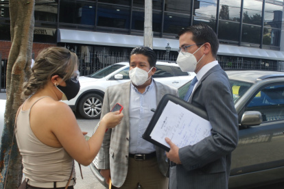 Abogados. Juan Pablo Ortiz es uno de los defensores en el caso Las Torres. Es el abogado patrocinador de la procesada Natalia Cárdenas.