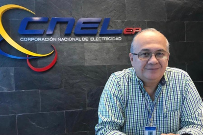 Manuel Miranda, administrador de la Unidad de Negocio de Guayaquil, de CNEL.