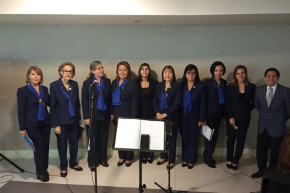 El coro de Acorvol también participará en el concierto virtual de este domingo.