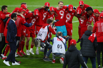 Luego de quedar fuera de la Champions, el Bayern se volcó al torneo local y obtuvo su noveno título consecutivo.