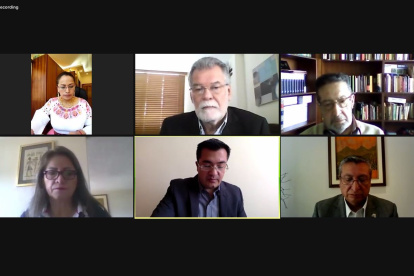 La presidenta del CNE, Diana Atamaint, estará ausente del organismo por una semana. Su lugar lo ocupará el vicepresidente Enrique Pita.