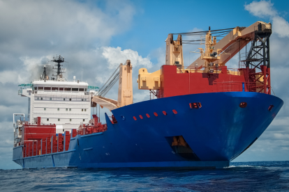 Referencial. Se activaron los protocolos en el puerto de Posorja para recibir el buque proveniente de Chile.