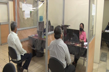 El consultorio de la Univesidad Católica.