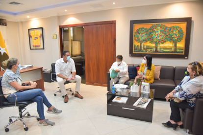 Hace unas semanas, el alcalde Juan José Yúnez se reunió con algunos representantes para hablar de la reactivación.