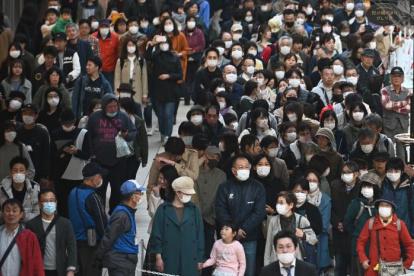 La población de Japón se prepara para vivir los Juegos en medio de la pandemia