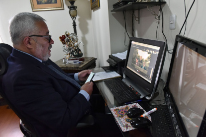 Defensa. Jorge Acosta es el abogado patrocinador de Santiago Cuesta, exasesor del presidente Lenín Moreno.