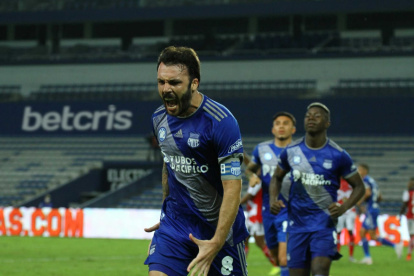 Sebastián Rodríguez marcó el gol de la victoria de Emelec.
