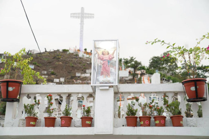El mirador en el cementerio fue inaugurado en días pasados.