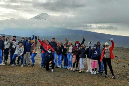 Viaje a los Andes. Guayabera Adventure organizó traslados de turistas a la Sierra.
