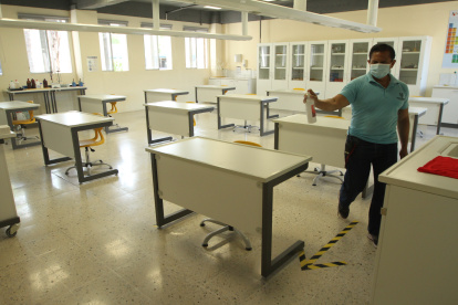 Alemán Humboldt. Este plantel privado ubicado en Los Ceibos, norte de Guayaquil, tiene listo su plan de retorno y los protocolos de bioseguridad para garantizar la presencialidad de alumnos y docentes