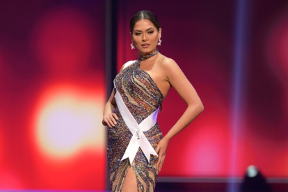 La mexicana Andra Meza fue elegida este domingo Miss Universo.