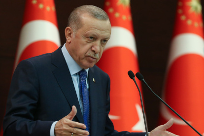 El presidente de Turquía, Recep Tayyip Erdogan, ha acusado este lunes a su homólogo estadounidense, Joe Biden.