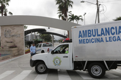 El doble crimen ocurrió en esta vivienda. Las dos mujeres fueron estranguladas.