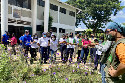 En la Academia Young Living se han plantado especies nativas.