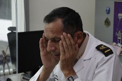 Trayectoria. Con 28 años en el servicio, el experto asegura que los casos que más le impactan son los femicidios.