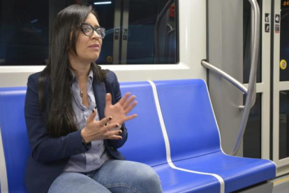Salida. Andrea Flores dejó la Gerencia del Metro de Quito. La renuncia se produjo el viernes y se oficializó este lunes.