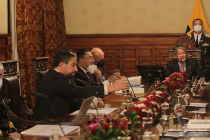 Foto referencial. Reunión del Comité de Seguridad el 24 de mayo.
