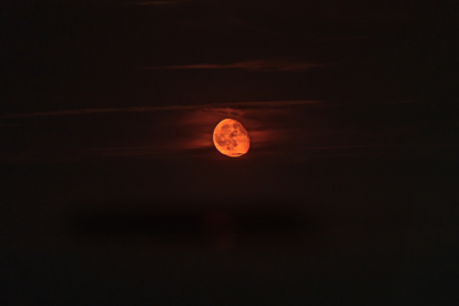 El eclipse total, el primero desde enero de 2019.