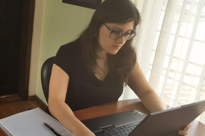 Ana Vásquez realiza el intercambio con la Universidad de México.