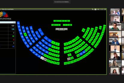 La Asamblea Nacional designó al nuevo secretario y prosecretario.
