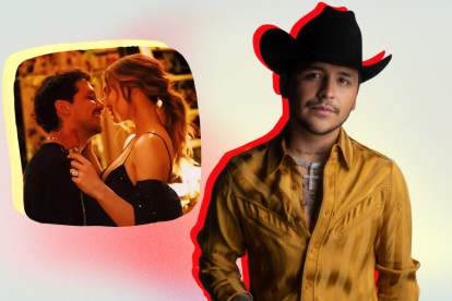 Foto junto a su novia Belinda.