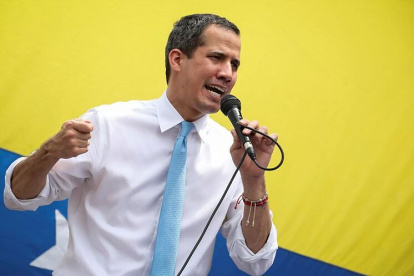 Guaidó reconocido por más de medio centenar de países como presidente de Venezuela, pide reglas claras en las negociaciones.