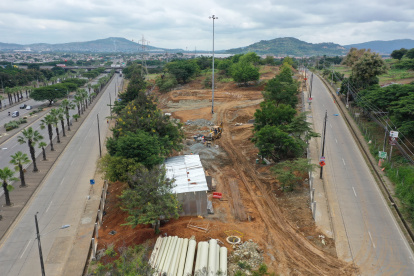 Construcción En la avenida Orellana, en la parroquia Pascuales, está ubicado el terreno donde el Municipio de Guayaquil está edificando un Centro de Bienestar Animal.