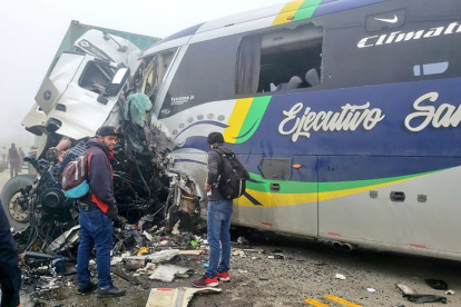 Un bus interprovincial se accidentó la semana pasada dejando como resultado a siete personas fallecidas.