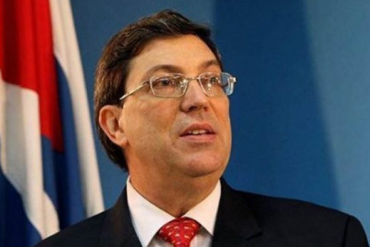 El canciller de Cuba